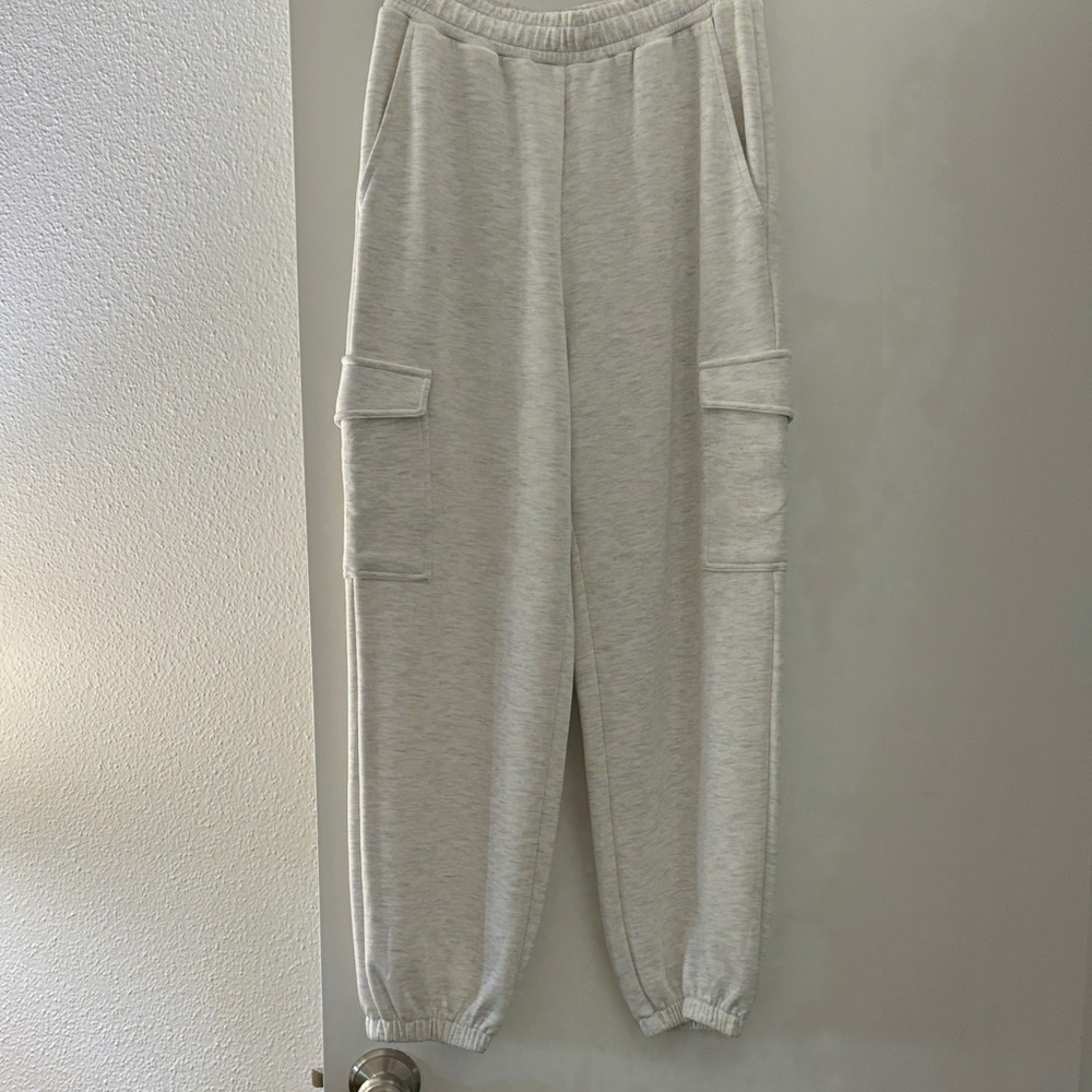 Varley Light Gray Joggers